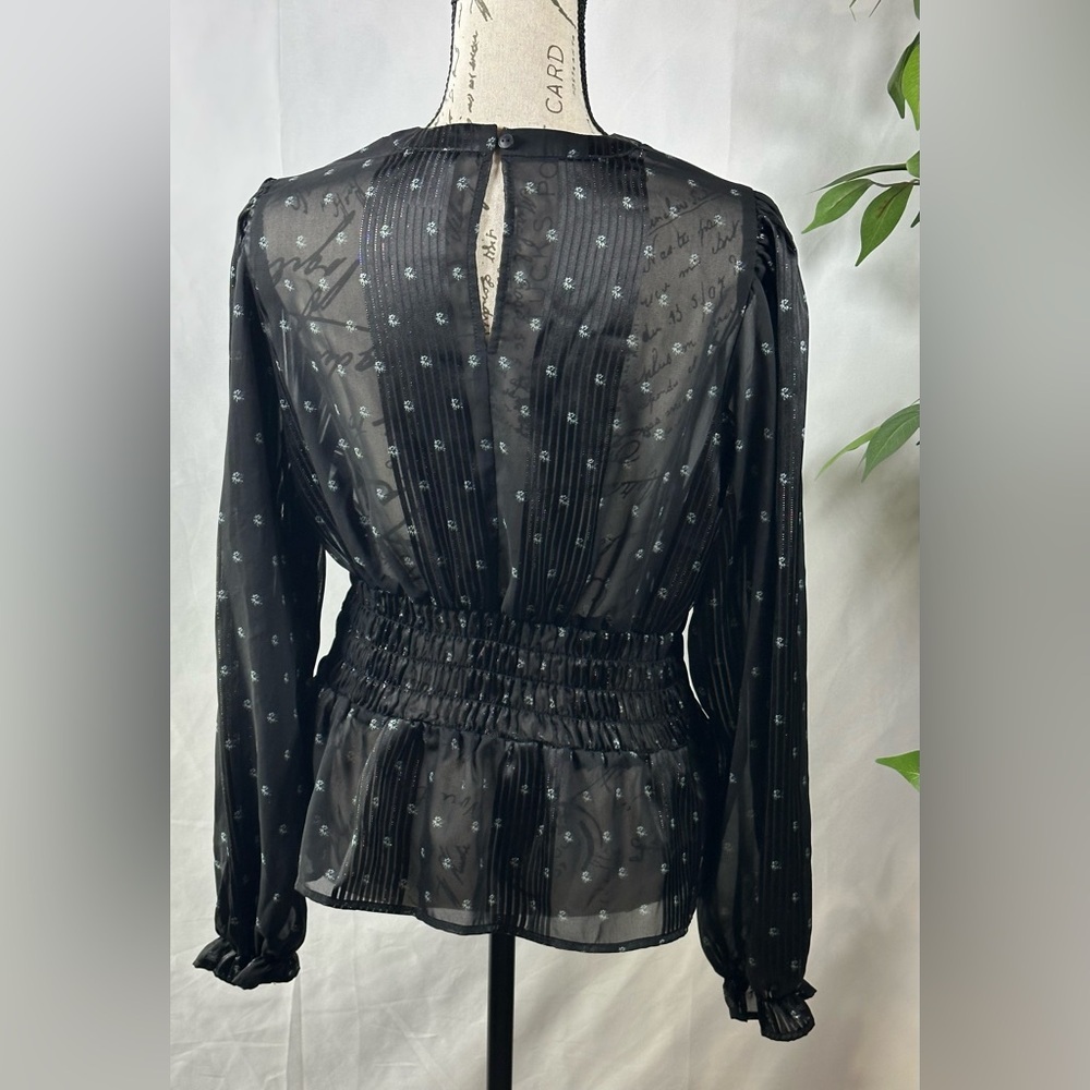 Melrose and Market Black Blouse - Picture 4 of 11